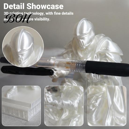 Office Desk Accessories Knight Pen Holder Organizer, 3D Printed Medieval Armor Figurine, Unique Desktop Decoration Pencil for Decor, Creative Gift Men