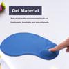 JPLAYER Laptop Wrist Rest Mouse Pad Hand Support Silicone Non-Slip Integrated Handrest  Office Typing Ergonomic Design Dirt-Resistant Deep Blue