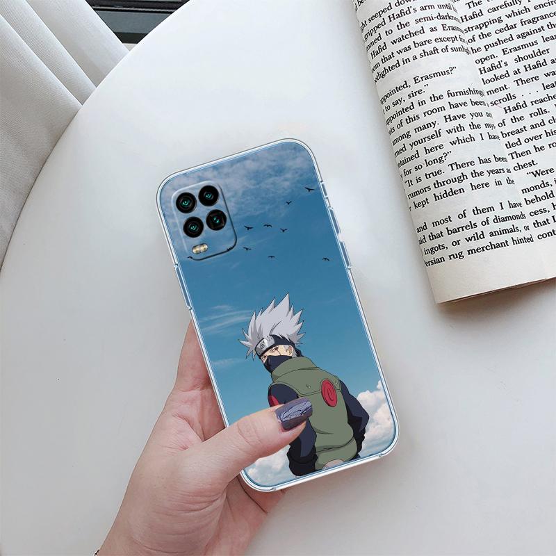 RA23 Naruto Kakashi Transparent Phone Case for Motorola Moto G7 G8 G9 G84 G85 G73 G24 G15 Z2 Play Power Plus