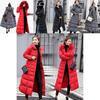 Women's Down Jacket Winter Hooded Long Fur Collar Thicken Coat Parka Warm Outwear