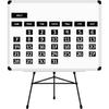 50Pack Magnetic Fridge Calendar - Magnetic Days of The Week and Months Calendar with Dates Indicators for Office and Refrigerator