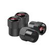 For Volkswagen VW GTI R Golf 5 7 6 4 Polo Tiguan Passat Jetta Lavida Car Styling 3D Metal Wheel Tire Valve Stem Caps Accessories HB432