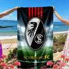 SC Freiburg Print Beach Towel, Versatile Lightweight Absorbent Beach Towel for Pool Surf Yoga Bathroom, Perfect Birthday Holiday Gift
