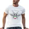 Abrosexual Bee Tshirt Basic Daily Outfit Short Sleeve Tee