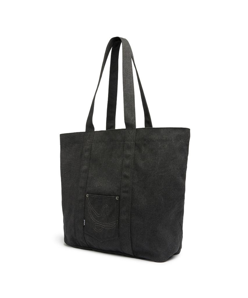 Mark Gonzales Vintage Washed Polka Dot Bag - Charcoal