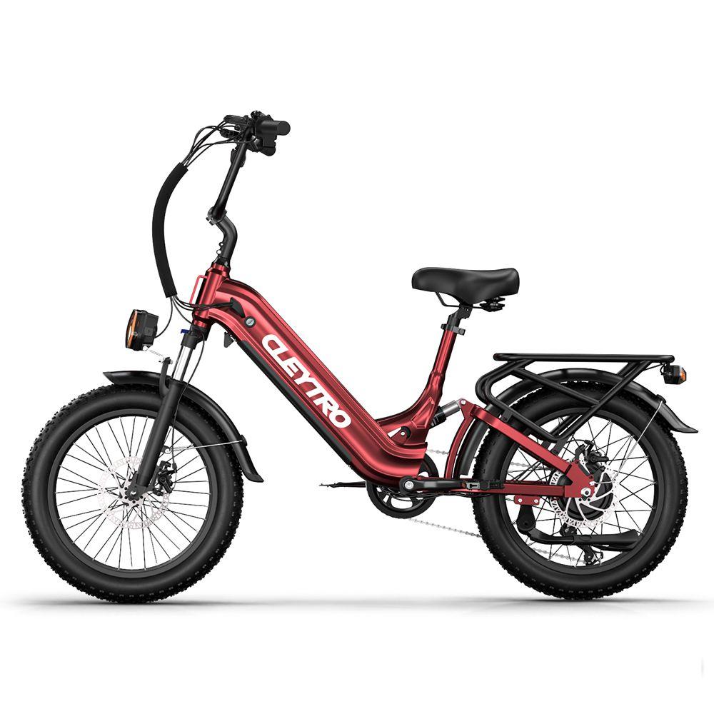 Electric Bicycle CLEYTRO XC20 500W Motor 20" Tire 7 Speed Top Speed 40Km/h Dual Disc Brakes Max Load 150Kg