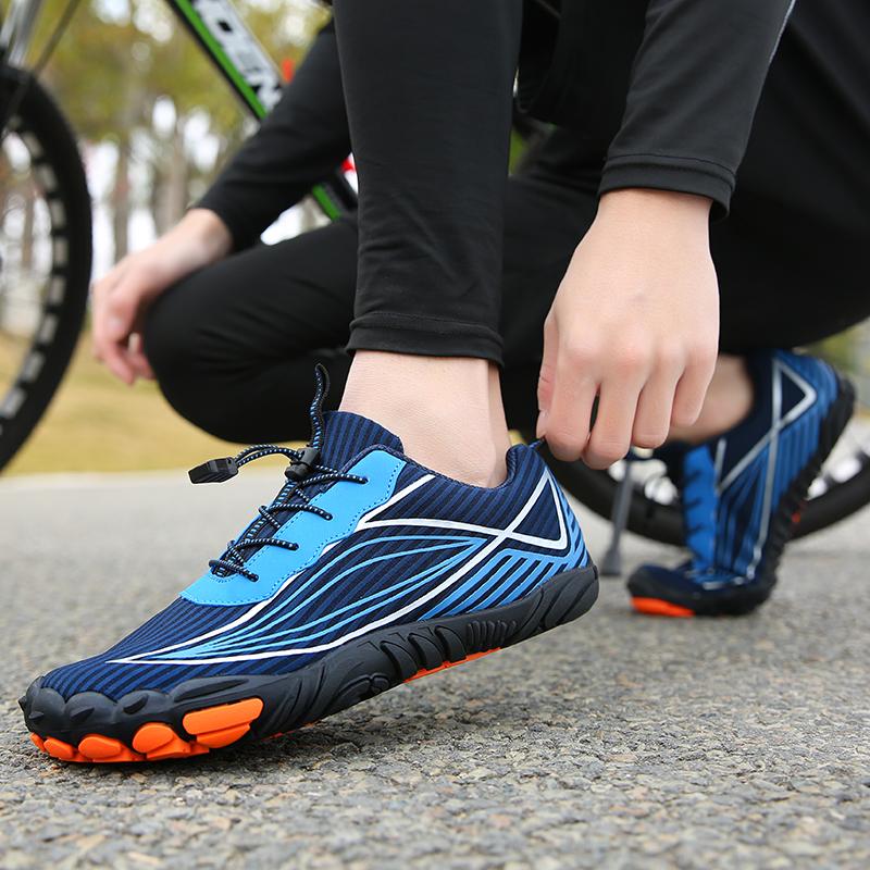 Дышащая походная спортивная обувь для мужчин и женщин, кроссовки для тренировок в зале босиком, нескользящая обувь для треккинга и альпинизма на открытом воздухе