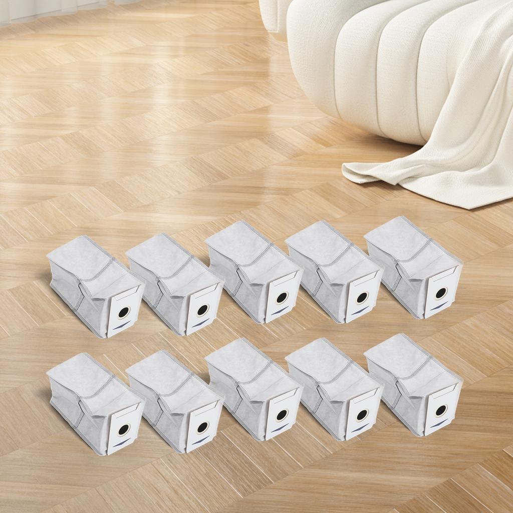 For T30S PRO For Ecovacs T30S Dust Collection Bags Dust Bag Home Cleaning Easy Install Dust Bags 10 Pack Dust Bags