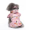 Waterproof Pet Dog Raincoat Jumpsuit Reflective Rain Coat Sunscreen Outdoor Clothes Jacket for Large Small Dog Puppy