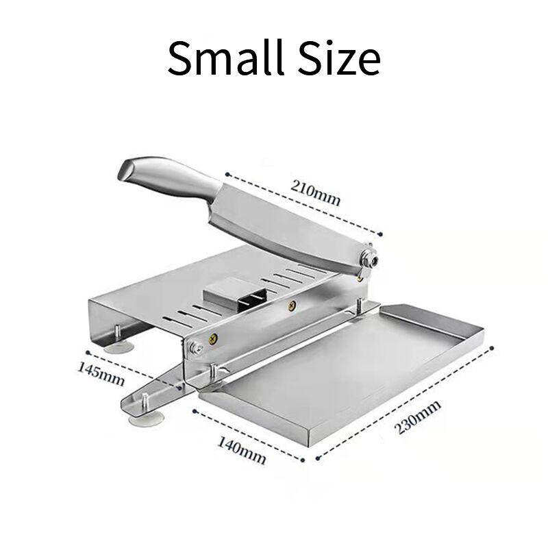 Коммерческий слайсер Машина для резки замороженного мяса, костей, рубки баранины, рубки курицы, утки, рыбы, ребер, кухонный инструмент
