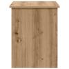 Storage Chest Artisan Oak 80 x 40 x 50 cm Engineered Wood
