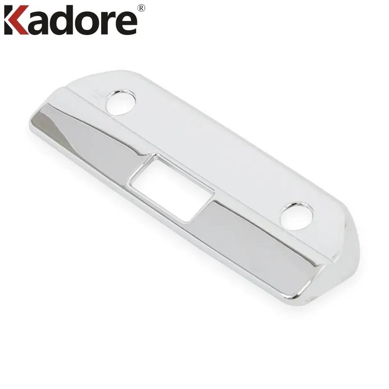 For Chevrolet Silverado 1500 Chrome Car Rear Trunk Handle Cover Trim Tailgate Door Handle Panel Frame Accessories