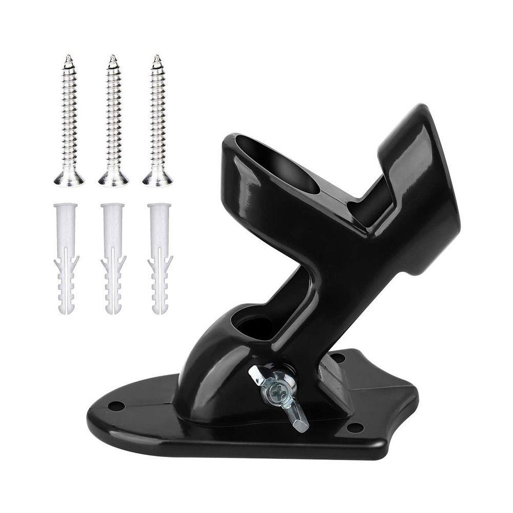 Adjustable Flagpole Base Wall-mounted Flagpole Bracket Accessories Windsock Pole Holder Flag Pole