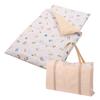 Nishikawa Miffy Nap Futon Regular Size for Comes with Special Hanging Mattress Zipper Name Tag with Which You Can Write Your Orange WF54706074