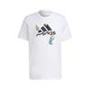 adidas X Футболка с принтом The Simpsons Мужская Белая GS6309