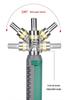 Многофункциональный набор трещоточных отверток 14-в-1 с шлицами Flathead и Phillips