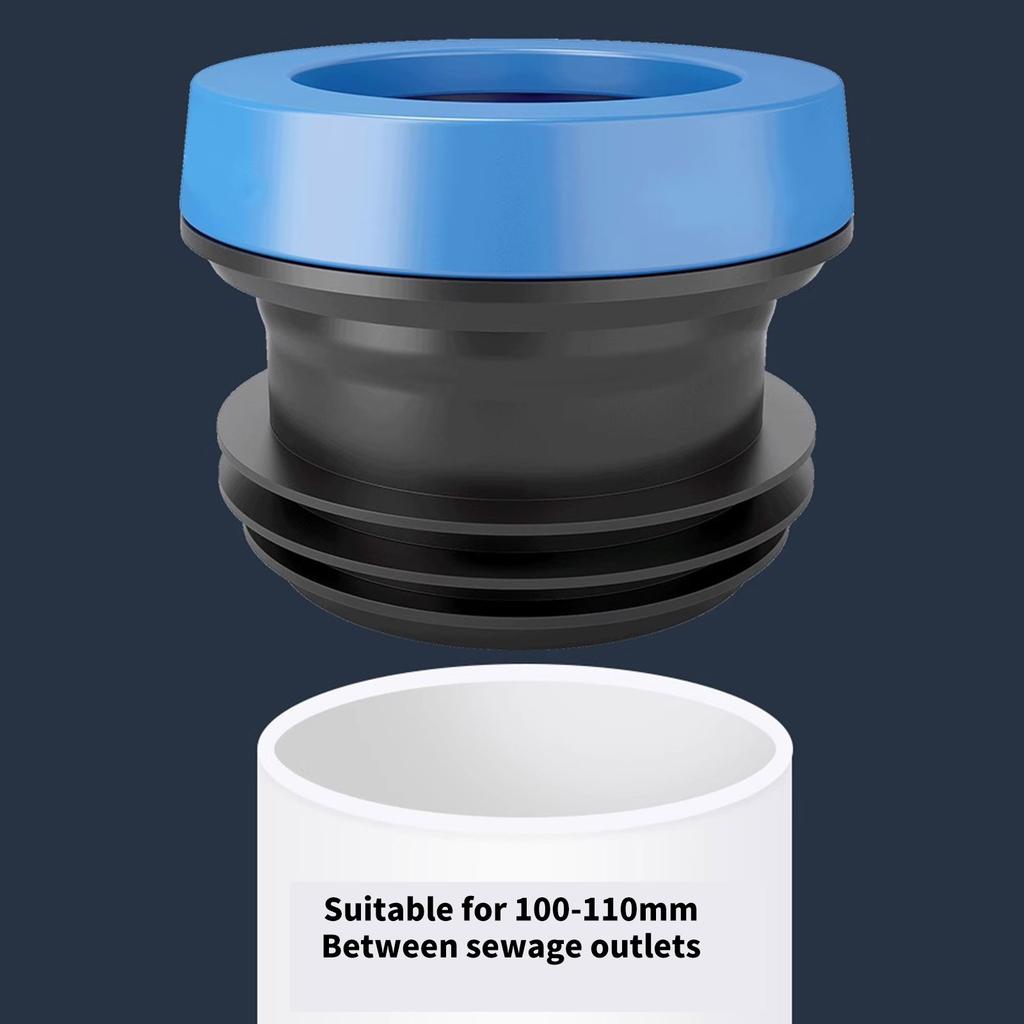 Усовершенствованный двухъярусный блокиратор запахов туалетный фланец с прочной пластиковой конструкцией для длительного использования, аксессуар для ванной комнаты