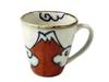 Arita Ware Shohogama Red Fuji Mug 18240