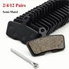 2/4/12 пар полуметаллических дисковых тормозных колодок для велосипеда Sram Code R RSC (2012+), Руководство RE, DB8, G2 RE