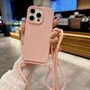 Ремешок-шнурок через плечо Чехол-веревка Для iPhone 18 16 15 14 Plus 17 13 12 11 Pro XS Max Air XR 17e 16e Ожерелье Регулируемый Чехол