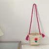 Modern Children's Casual Handbag Handwoven Straw Bag Available In Multiple Colors