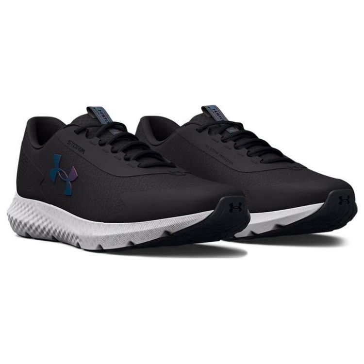 Under Armour Мужские кроссовки Charged Rogue 3 Storm Jet Grey Petrol Blue 3025523-100