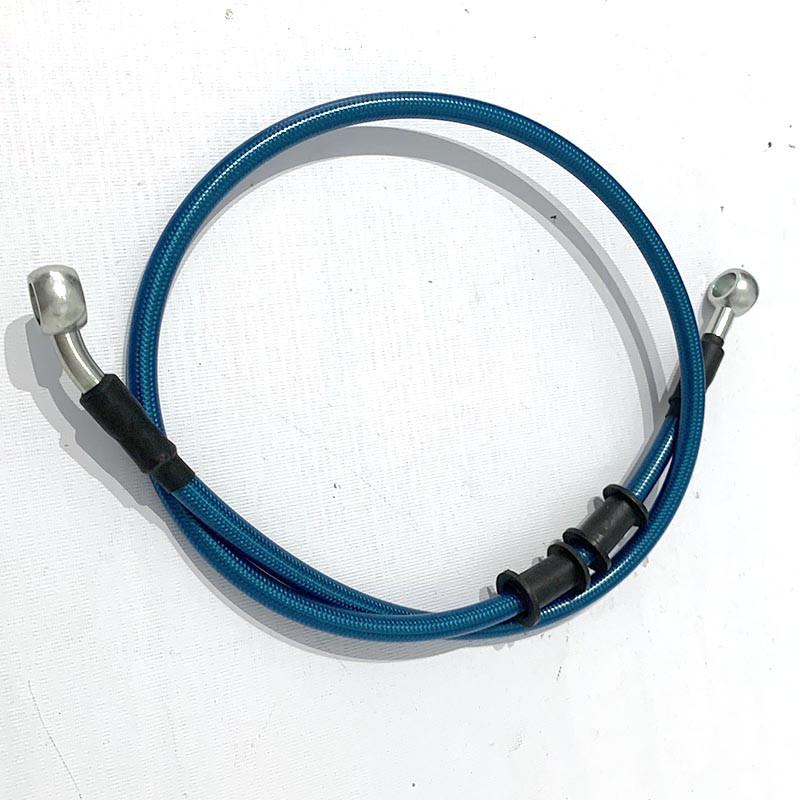 40cm-150cm Motorcycle Brake Hose Brake Cable Line 28Degree Braided Steel Hydraulic Clutch Dirt Bike Racing Brake Hose Disc Brake