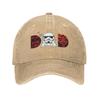 Darth Maul Large Face Portrait Baseball Caps Distressed Washed Caps Hat Vintage Outdoor Activities Unstructured Soft Headwear
