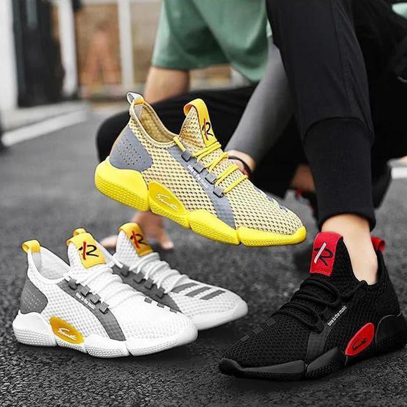 Women's and Men's Breathable Sneakers Althletic Tennis Trainer Shoes Ultra-Lightweight Gym Sports Outdoor Jogging Running Shoes