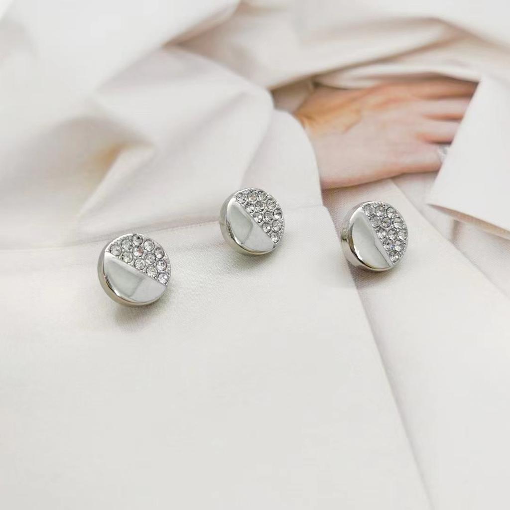 Non-slip Button Underbutton Removable Adjustable No-stitch Button No-stitch Pearl Button Shirt Decorative Brooch Button