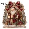 Seasonal Home Table Decorations Christmas Faux Diamond Painting Tabletop Ornaments, Beginner-Friendly DIY Acrylic Rhinestone Art Decorative