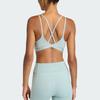 adidas Essentials All Me V-образный вырез Быстросохнущий Спортивный бюстгальтер для йоги Однотонный Спортивный бюстгальтер Женский Спортивный бюстгальтер KA7259