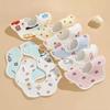 3pcs Waterproof Baby Feeding Bibs Petal Infants Cute Cotton Yarn Saliva Towel Newborn Toddler Soft Burp Cloth For Kids Bib