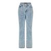 I Saw It First Womens/Ladies Denim Zip Wide Leg Jeans