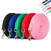 Colorful Nylon Belt Flexible Dogs Cats Dog Leash Traction Rope Walking Training Lead Strap