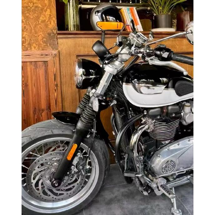 For Triumph Bobber Bonneville Speedmaster 1200 2018-Front Fender Motorcycle Mudguard Mud Splash Guard Cover Fairing Chopper