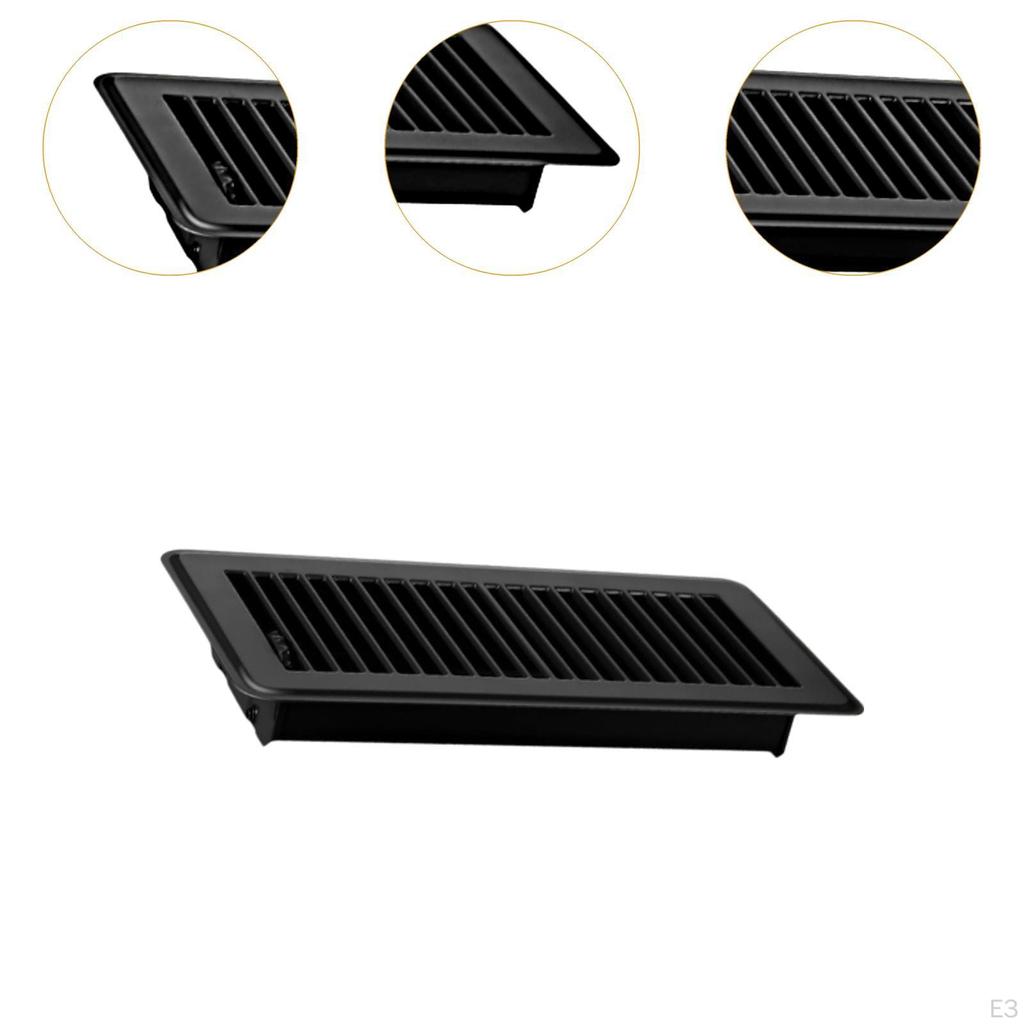 Крышка воздухозаборника пола, металлическая, рычаг подачи воздуха, решетка для обогрева