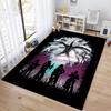 Halloween horror horror theme Stranger Things carpet home living room decoration table and chairs anti slip door mat outdoor picnic mat carpet A5
