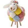 Creative Nordic Colorful Sheep Figurine - Cozy Home Decor for Living Room, Desktop, TV Cabinet, Perfect Gift for Home Living
