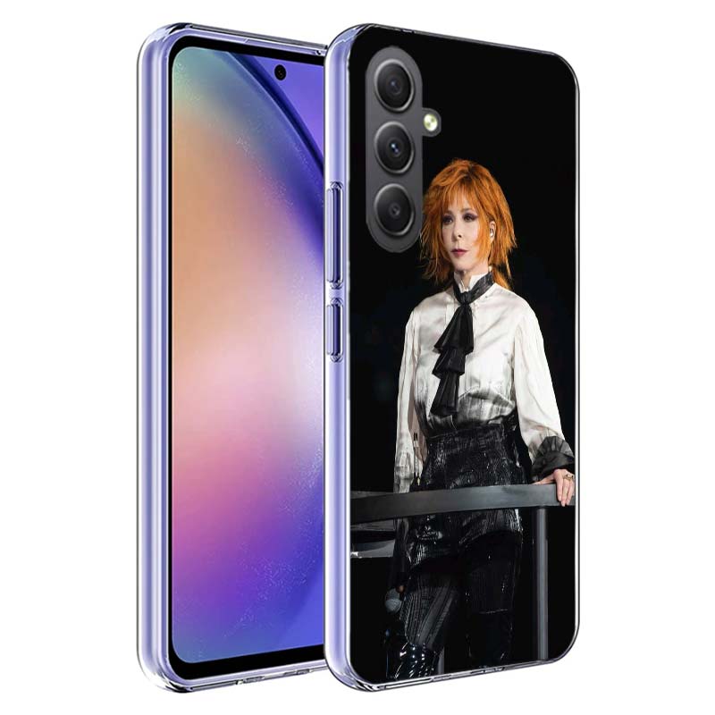 Чехол для телефона Mylene Farmer для Samsung A17 A37 A57 A07 A16 A26 A36 A56 A06 A02S A12 A22 A32 A52S A04S A14 A24 A34 A54 A03 A13 A33