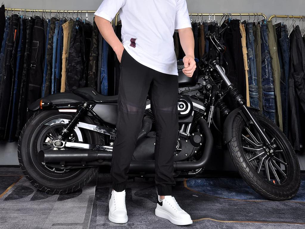 RENHE Motorcycle Pants, Summer, Mesh Motorcycle Pants, Jogger Pants, Summer, Riding Pants, Protector, Riders