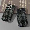Настоящий чехол для телефона из кованого углеродного волокна для iPhone 16 15 14 13 12 11 Pro Max X XS XR XSMax 7 8 Plus Глянцевая пленка Жесткая ПК-крышка