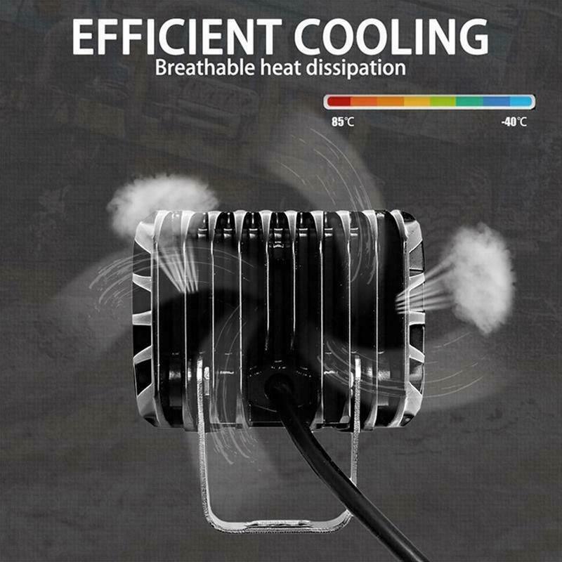 4" Inch 300W LED Work Light Strobe Light Waterproof Car Work Light Headlight Flood Light