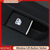 7Pcs/set Car Window Lift Button Sticker Sequins Trim for Chevrolet Cruze Malibu TRAX/Buick Encore Excelle/Opel Mokka