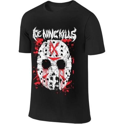 POLNWZWA Мужские футболки Ice Nine Kills С круглым вырезом Хлопок Короткий рукав Спортивные футболки Бег Атлетические для мужчин