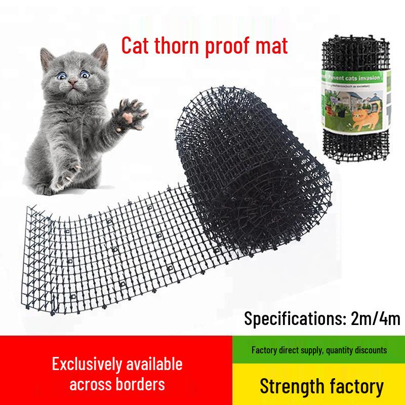 Anti-Cat Spikes Mat for Vegetable Gardens and Balconies