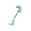 Милая игрушка для кошек в форме динозавра с кошачьей мятой, Интерактивная плюшевая игрушка-грызунок для кошек при прорезывании зубов, Сетчатая пружинная игрушка с кошачьей мятой для домашних кошек, Веселый шуршащий