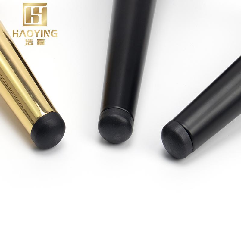 Modern Metal Brass Oblique Tapered Furniture Legs for Dining Kitchen Living Room Table and Chair Foot
