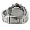 VALENTINO DOMANI Watch with Black and Zirconia Bezel Men's Zirconia, Silver, Face, (VD006SB)