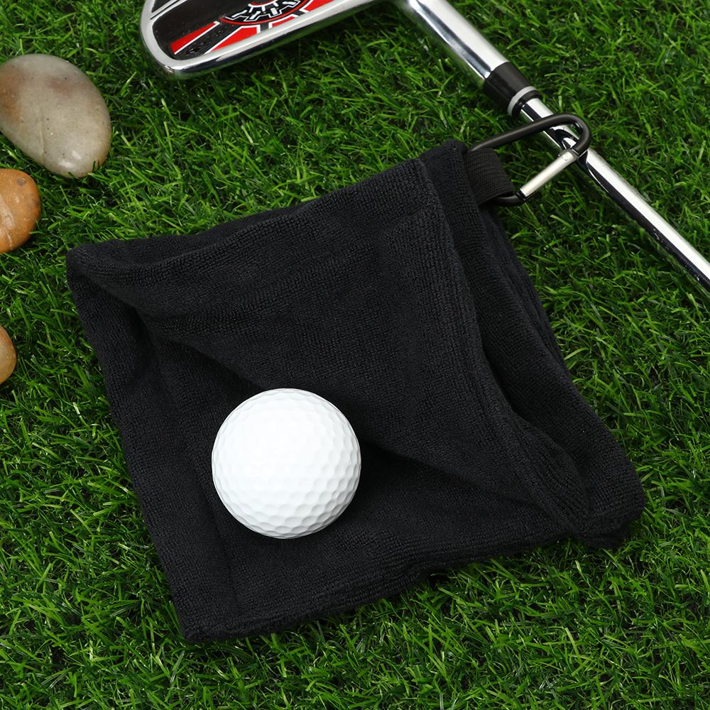 Ball Club Head Wiping Cloth Tool Cleaning Tool Cotton Towel Portable Cleaner Golf Cleaning Kit